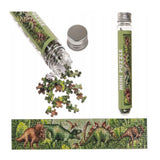 Out Of The Blue Dinosaur Mini Jigsaw Puzzle | Panoramic Tube Format