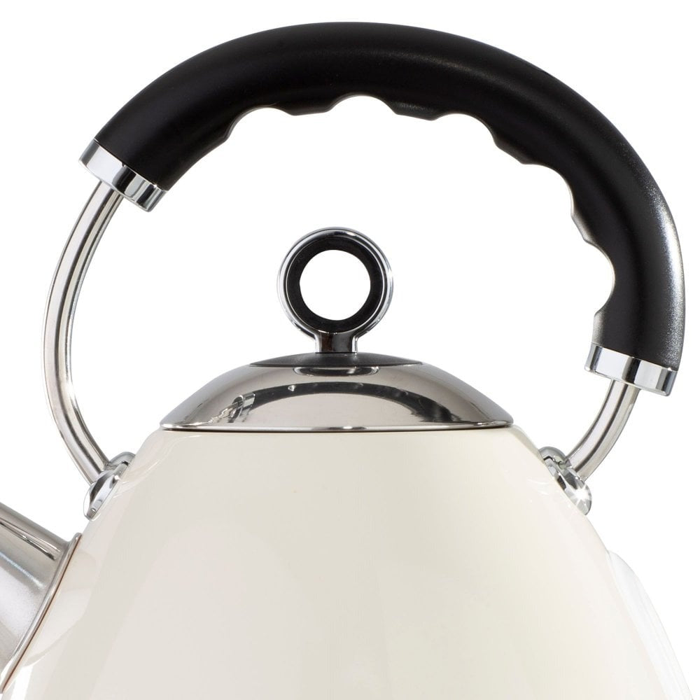 Daewoo Kensington Cream Pyramid Kettle | 1.7L, Cordless Base
