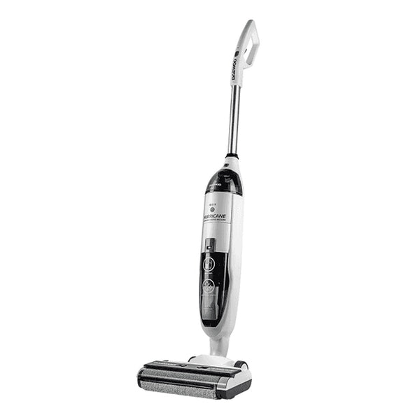 Daewoo Hurricane Floor Washer Vacuum Cleaner | Dual Roller, White/Black