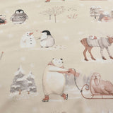 Christmas Winter Friends Reversible Quilt Set - Double