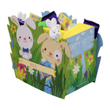 Easter Bunny Large Gift Box | Happy Easter, Personalisable Name Panel
