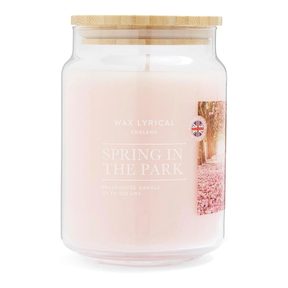 Wax Lyrical Spring in the Park Large Jar Candle | 718g, Up to 100 Hours