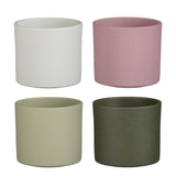 Era Round Ceramic Plant Pot | Assorted Colours, Matte Finish