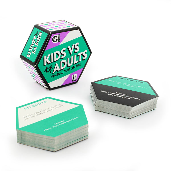 Games Hub Kids v Adults Card Game | Kids vs Adults Card Game