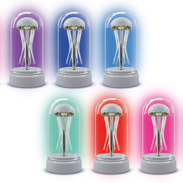 Rgb Jellyfish Lamp - Rotating - 1 Pack