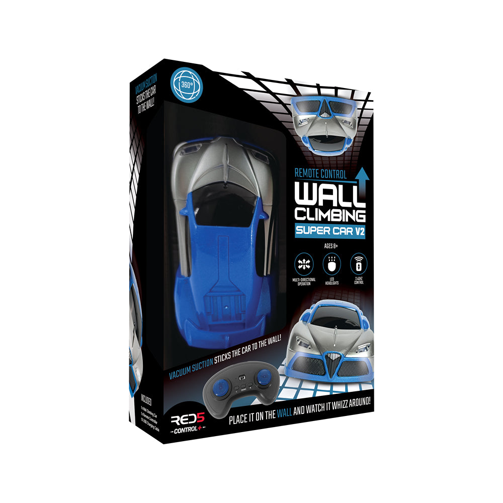 Toy Hub Wall Climbing Street Car Toy | Blue Vehicle for Kids