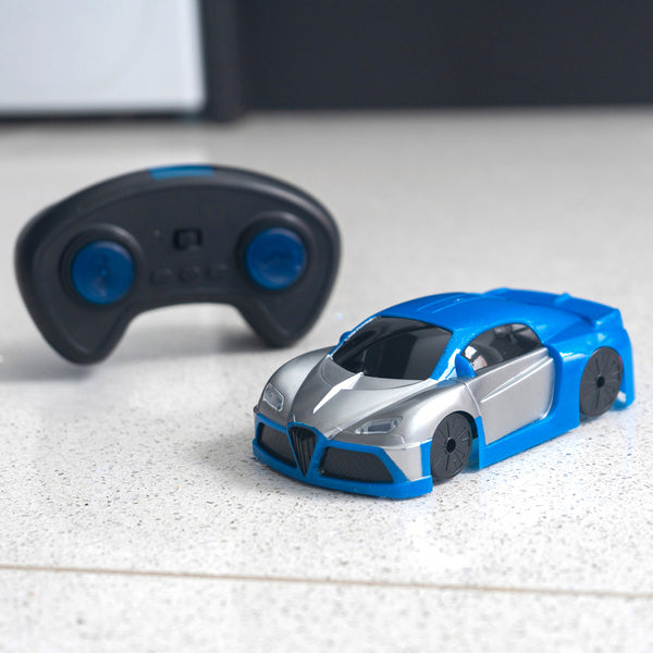 Toy Hub Wall Climbing Street Car Toy | Blue Vehicle for Kids