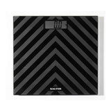 Salter Chevron Two Tone Digital Bathroom Scale | Black and Grey, LCD