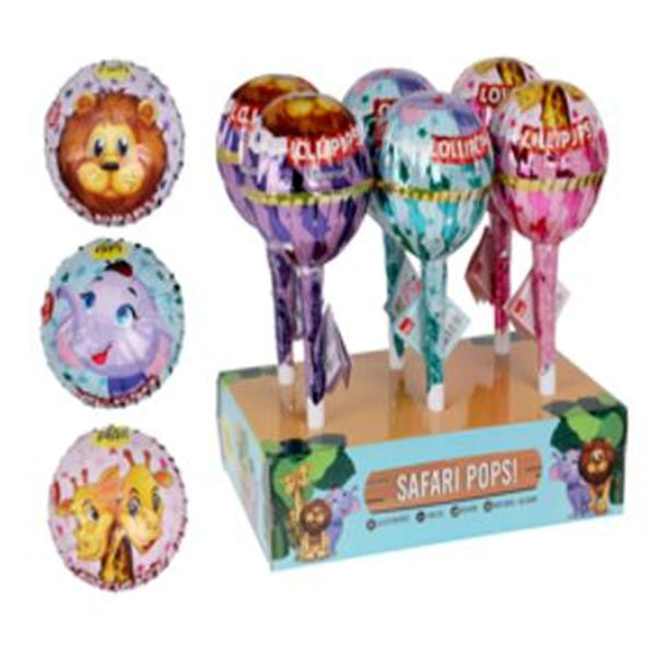 Becky's Safari XL Lollipops | Assorted Designs