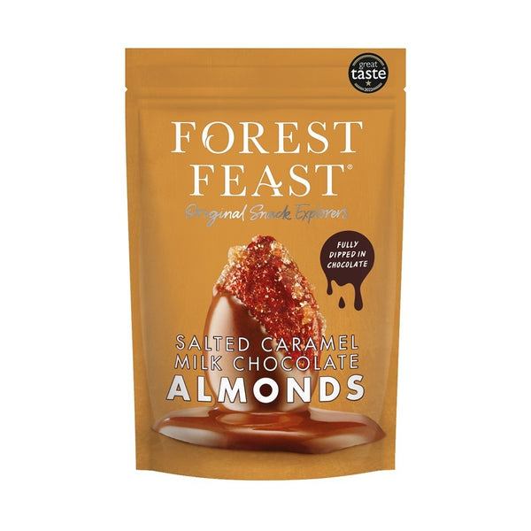 Forest Feast Salted Caramel Milk Chocolate Almonds 150g