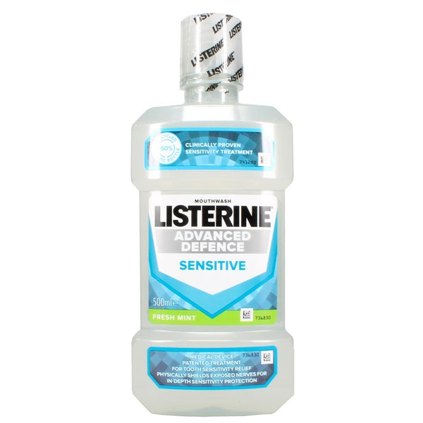 Listerine Mouthwash Advanced Defence Sensitive - 500ml