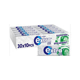 Extra Ice Green Spearmint Sugarfree Chewing Gum - Pack of 10 Pieces