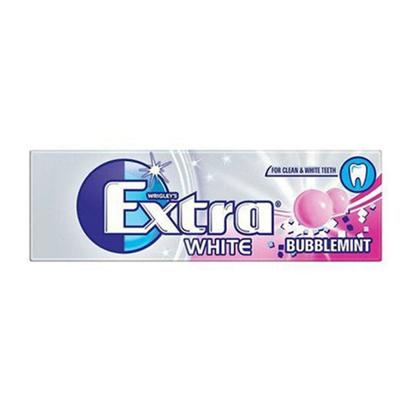 Extra White Bubblemint Sugar-Free Chewing Gum - Dental Care