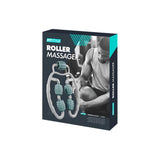 5-Ring Handheld Roller Massager | Deep Tissue, Assorted Colours