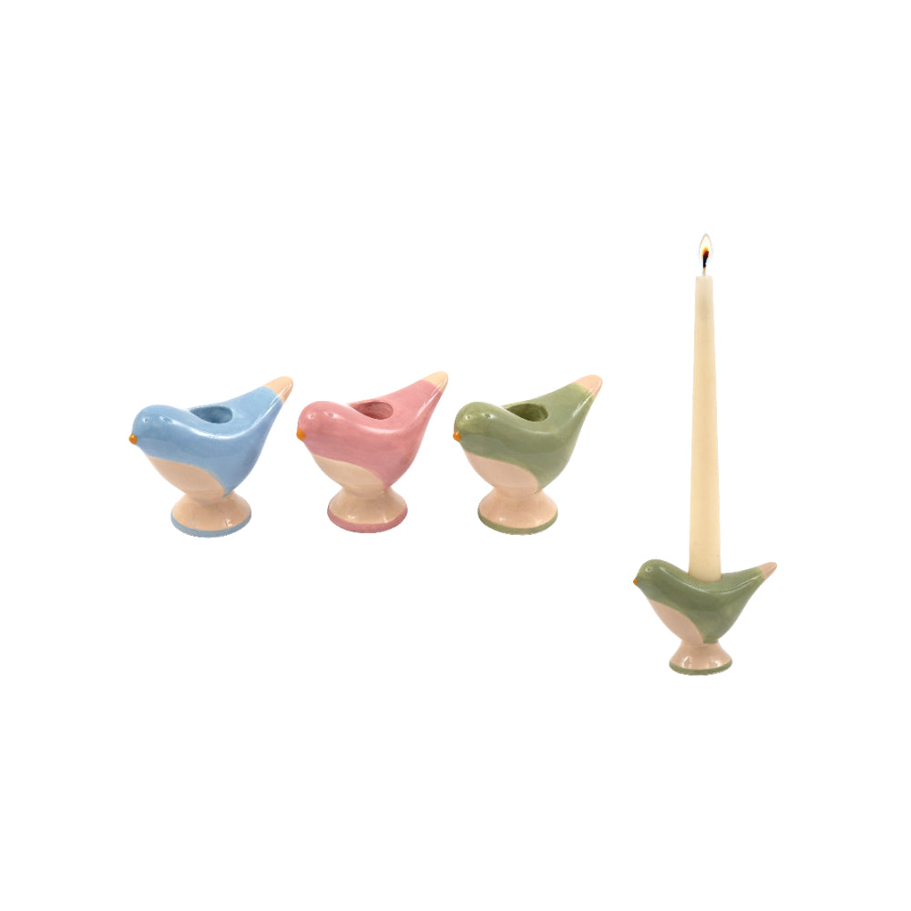 Bird Design Candle Holder | 10.5 x 8cm, Decorative Accent for Home