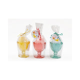 Egg-Shaped Glass Cup Candle Holder for Home Décor | 5.5 x 7.5cm