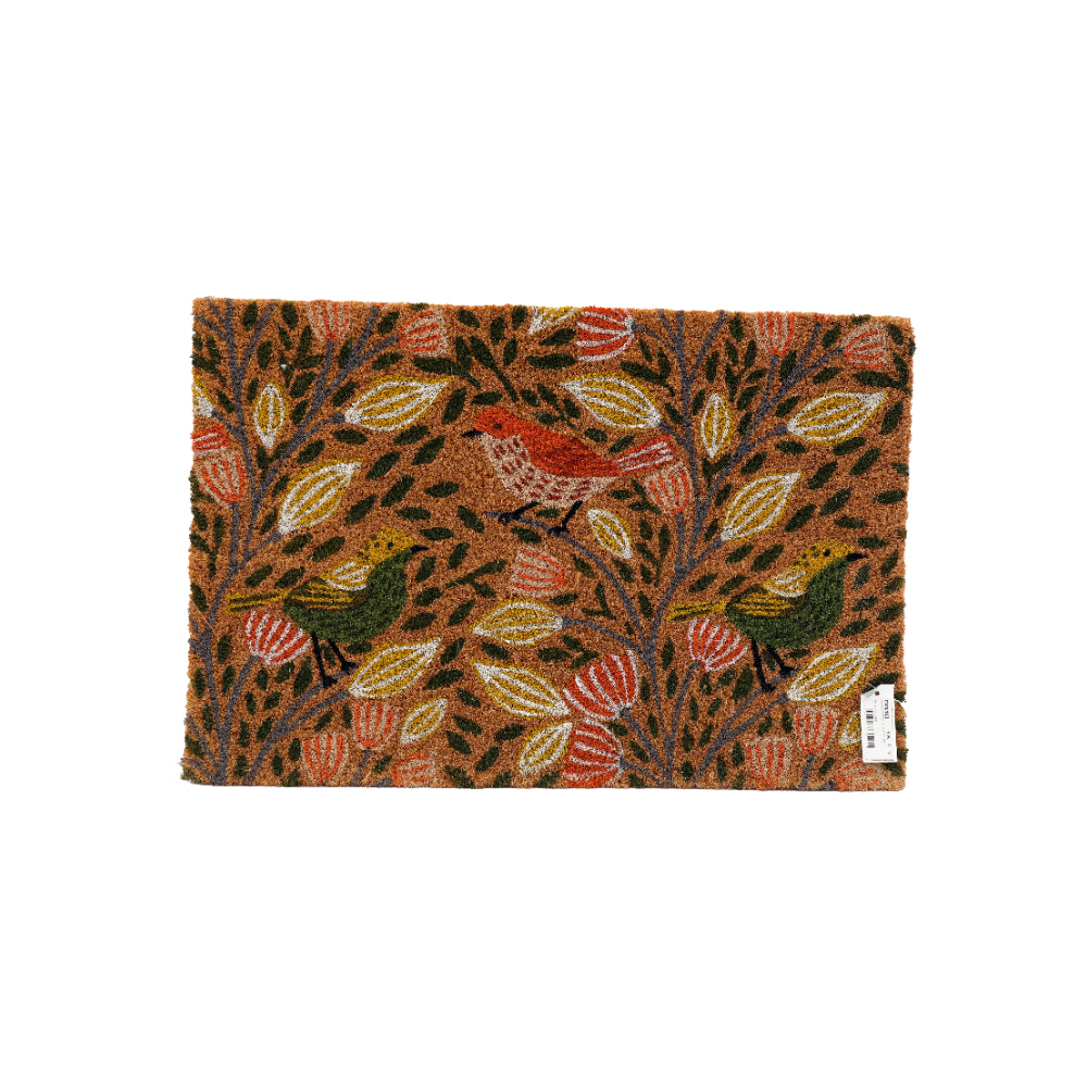 Songbird Design Front Door Doormat | 60 x 40cm, Rectangular Shape