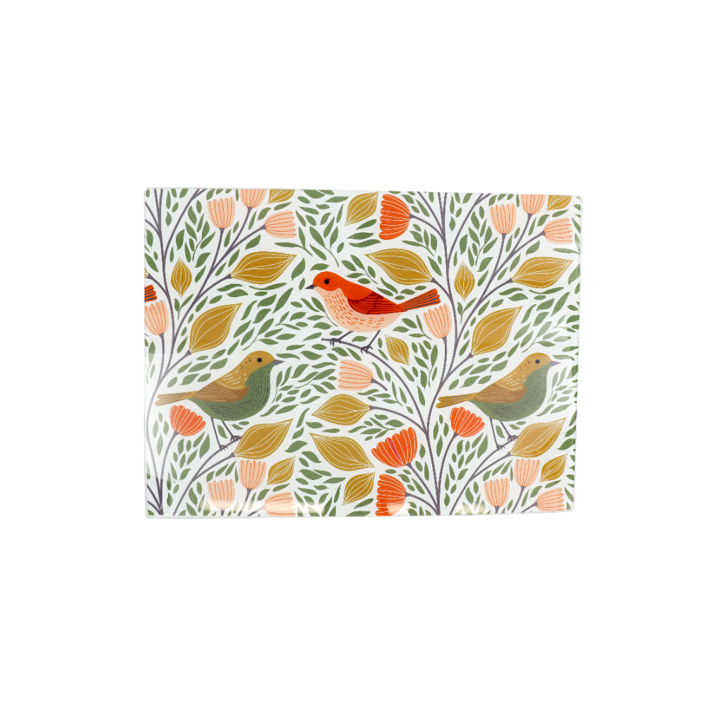 Songbird Design Glass Kitchen Chopping and Cutting Board | 40 x 30