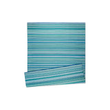 Large Rectangular Blue Stripe Area Floor Mat | Size 120 x 180cm