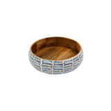 Sardines Enamel Serving Bowl | Enamel Finish, 25cm Diameter, 7cm Height