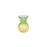 Pineapple-Shaped Glass Decorative Vase | 16 x 22cm, Pineapple Design
