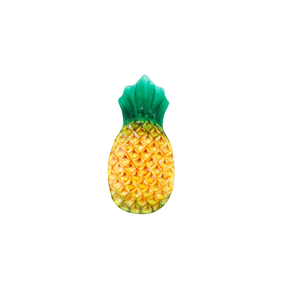 Pineapple-Shaped Glass Serving Platter | Pineapple Design, 16.5 x 35cm