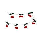 Festive Cherry Garland Hanging Tree Decoration | 180cm Length