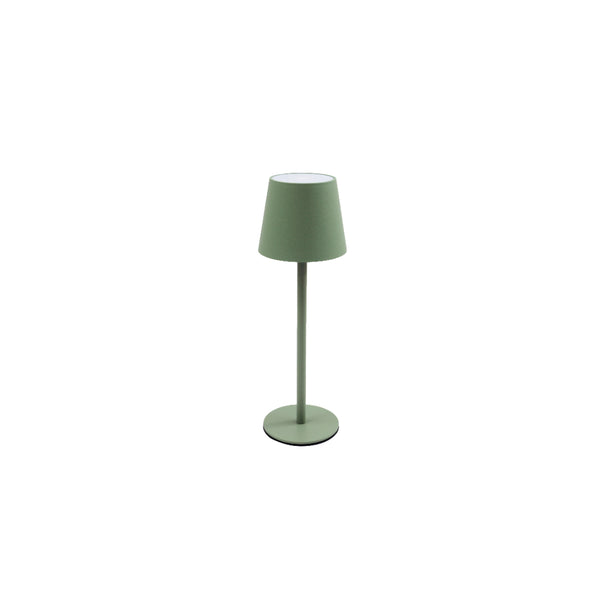 Sage Green LED Touch-Activated Table Lamp | 33cm Height, Touch Control