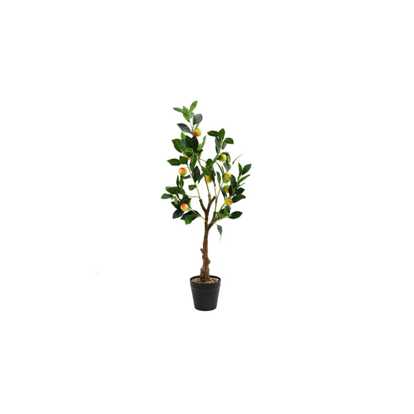 Artificial Apple Tree Faux Plant | 90cm, Realistic Apples and Leaves