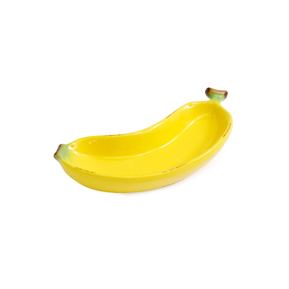 Banana Trinket Dish Jewellery Holder | 28.5cm Long, Tabletop
