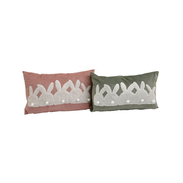 Bunny Design Decorative Home Cushion | 50 x 30cm, Rectangular