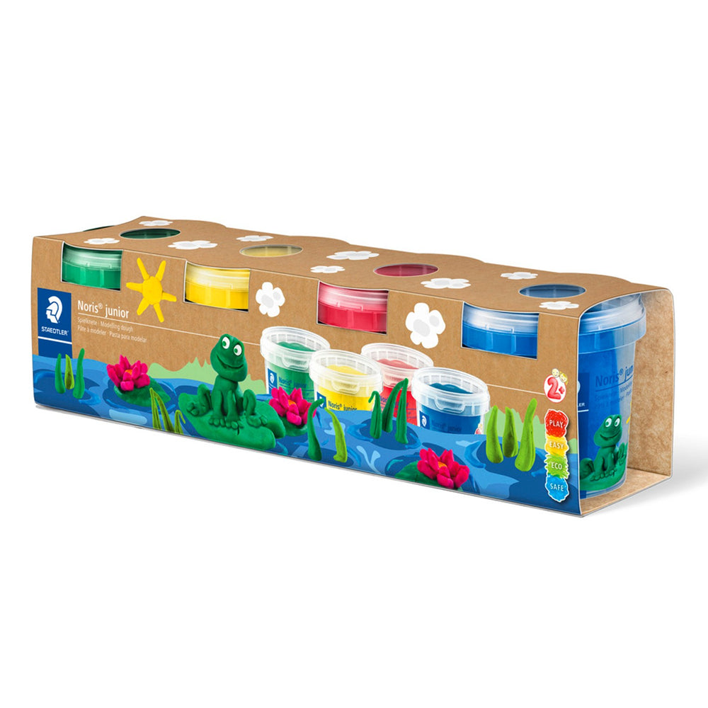 Staedtler Noris Junior Modelling Dough Set | 2+ Years, Extra Soft