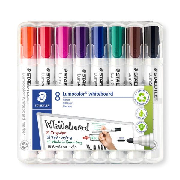 Staedtler Lumocolor Whiteboard Marker | Assorted Colours, 2.0 mm