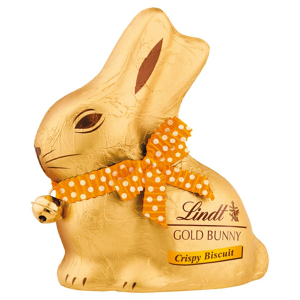 Lindt Gold Bunny Biscuit Chocolate Figure | 100g, Crispy Biscuit