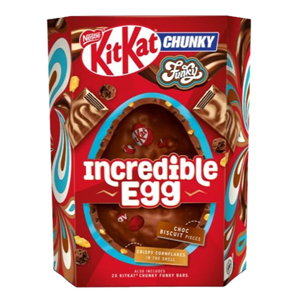 Nestle KitKat Chunky Funky Chocolate Easter Egg with Bars | 380g