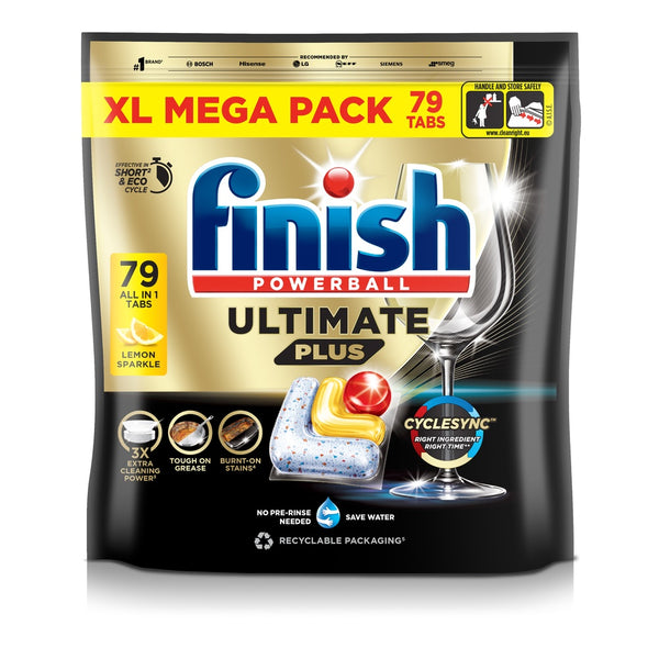 Finish Ultimate All-In-One Dishwasher Tablets - 79 Washes