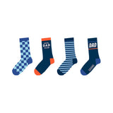 Best Dad Father's Day Sock Gift Set | Pack of 4, One Size UK 7–12