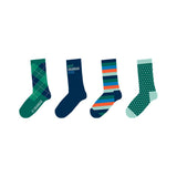 Best Dad Best Grandad Socks Gift Set | Pack of 4, Assorted Designs, UK 7–12