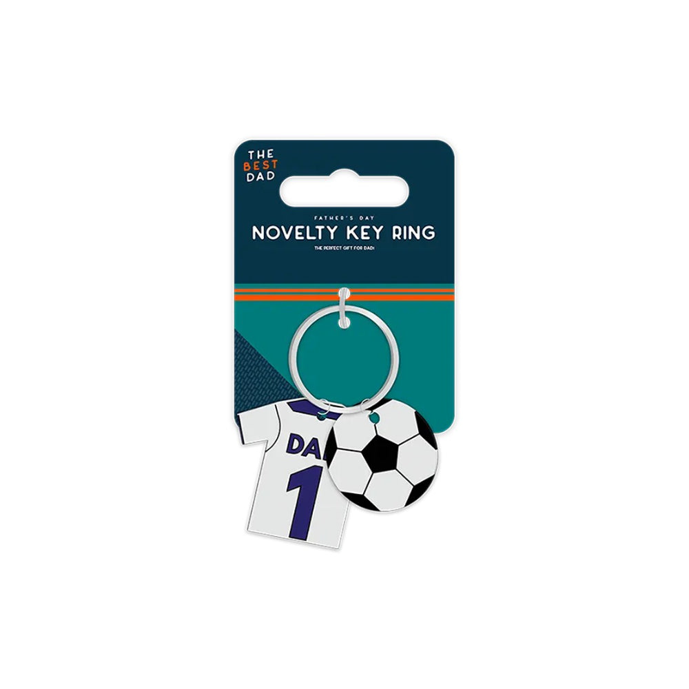 Best Dad Father's Day Novelty Keyring | Assorted Sports and Tool Charms
