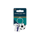 Best Dad Father's Day Novelty Keyring | Assorted Sports and Tool Charms