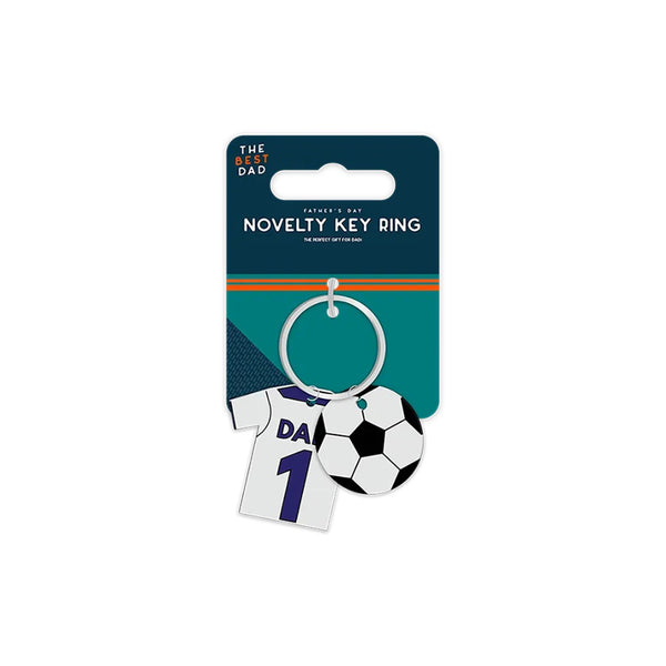 Best Dad Father's Day Novelty Keyring | Assorted Sports and Tool Charms