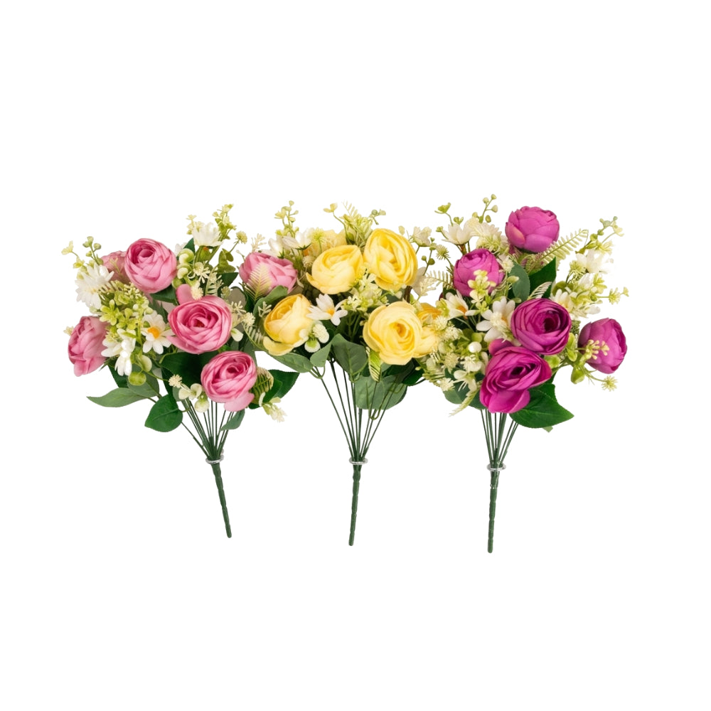 Ranunculus Bouquet 3 Cols | 3 Assorted Colours