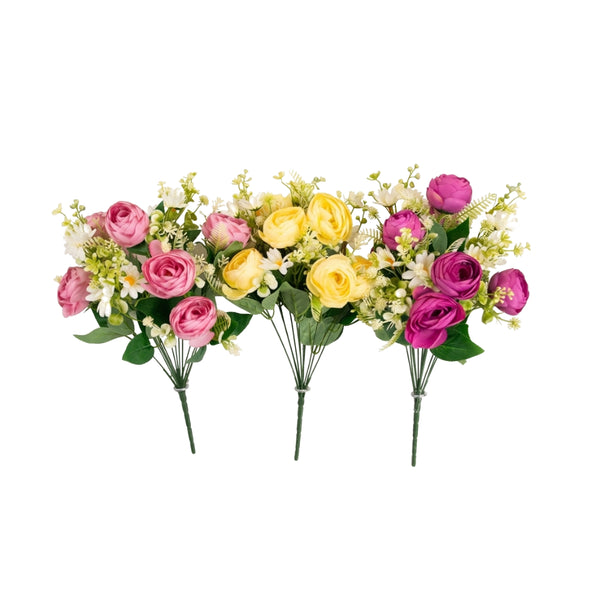 Ranunculus Bouquet 3 Cols | 3 Assorted Colours