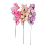 3 Cols Blossom Stem | 99cm | 3 Assorted Colours
