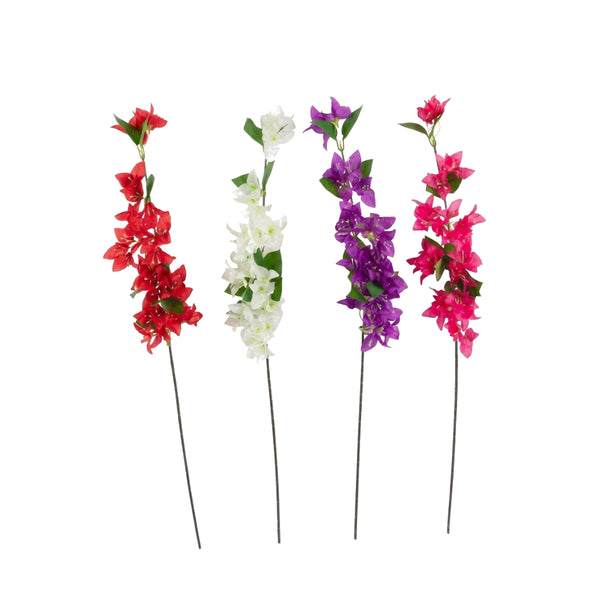Bougainvillea Stem 4 Cols | Assorted Designs