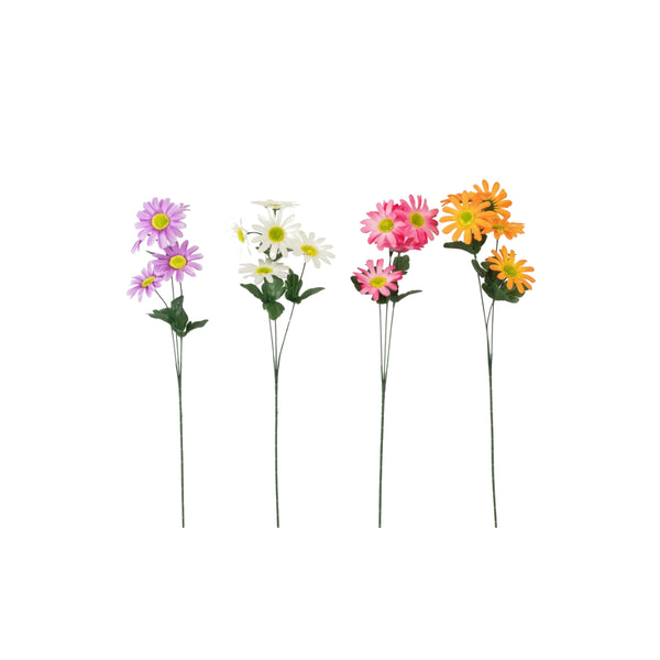 Artifical Gerbera Stem 4 Cols | Assorted Designs