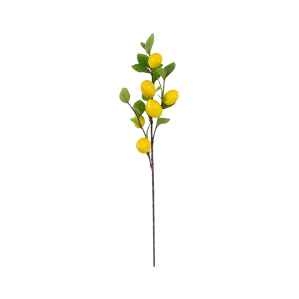 Artifical Lemon Stem | Realistic Lemon Stem Decoration