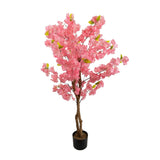 Faux Cherry Tree In Pot 120Cm | Perfect Living Room Decor