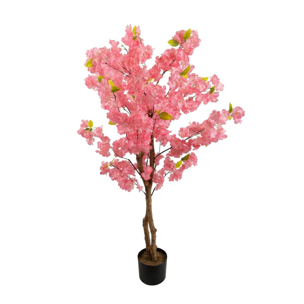 Faux Cherry Tree In Pot 120Cm | Perfect Living Room Decor