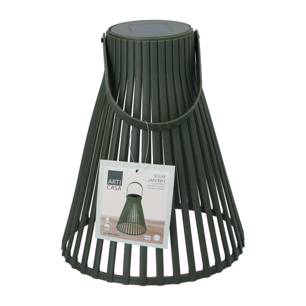 Arti Casa Green Solar Lantern Outdoor Light | Warm White, IP44, Ø20 x 32cm